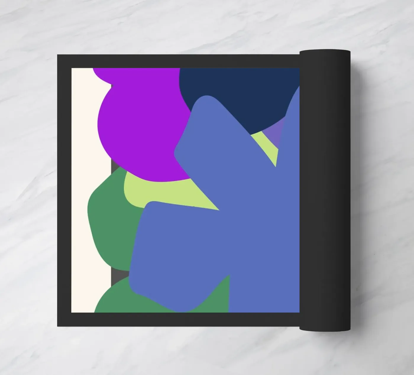 Deconstructed harmony doormat by RS LAB STUDIO