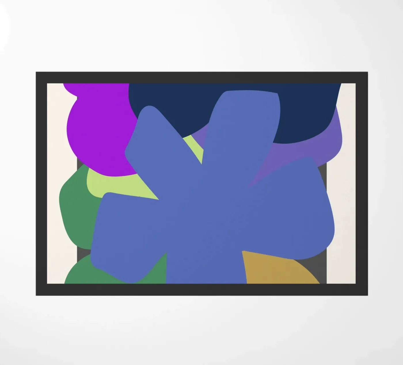 Deconstructed harmony doormat by RS LAB STUDIO