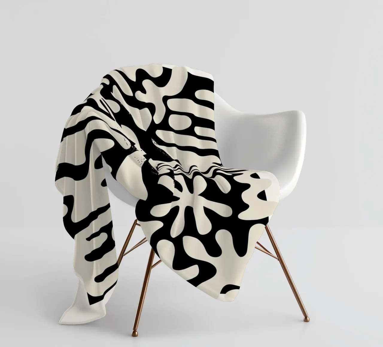 Espressione di forme decostruite coperta in pile da RS LAB STUDIO