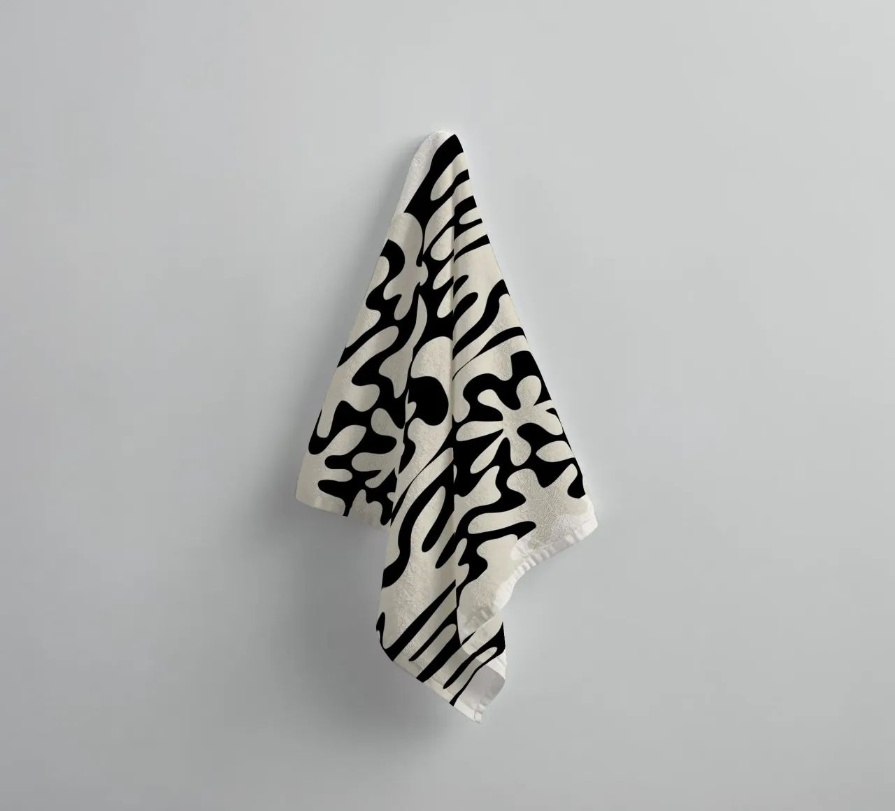 Expression of deconstructed forms towel by RS LAB STUDIO