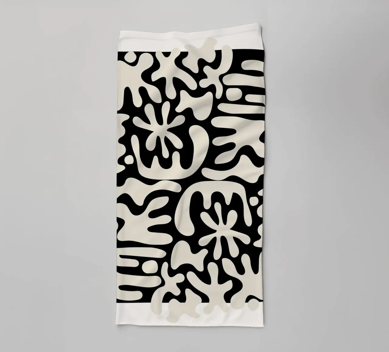 Expression of deconstructed forms towel by RS LAB STUDIO