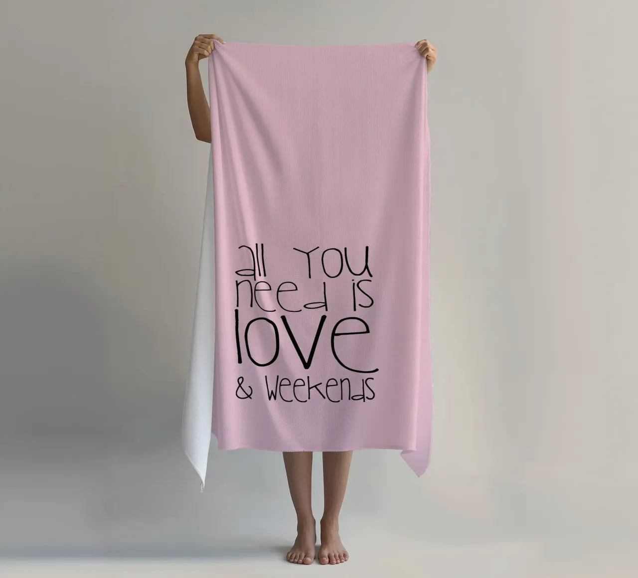 All You Need Is Love And Weekend telo mare da Monika Strigel