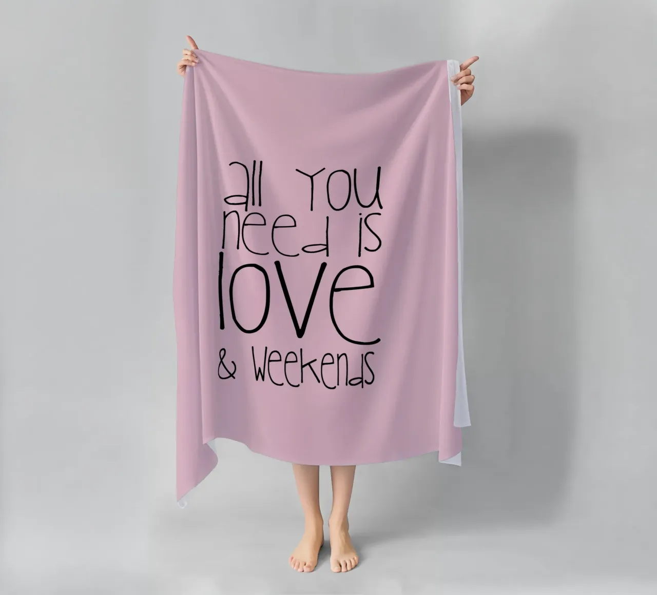 All You Need Is Love And Weekend telo mare da Monika Strigel