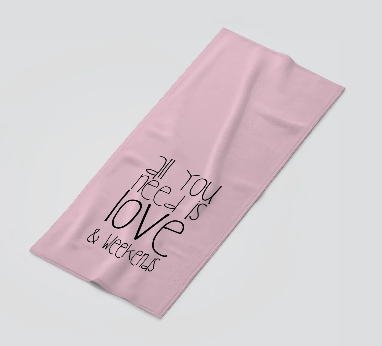 All You Need Is Love And Weekend telo mare da Monika Strigel