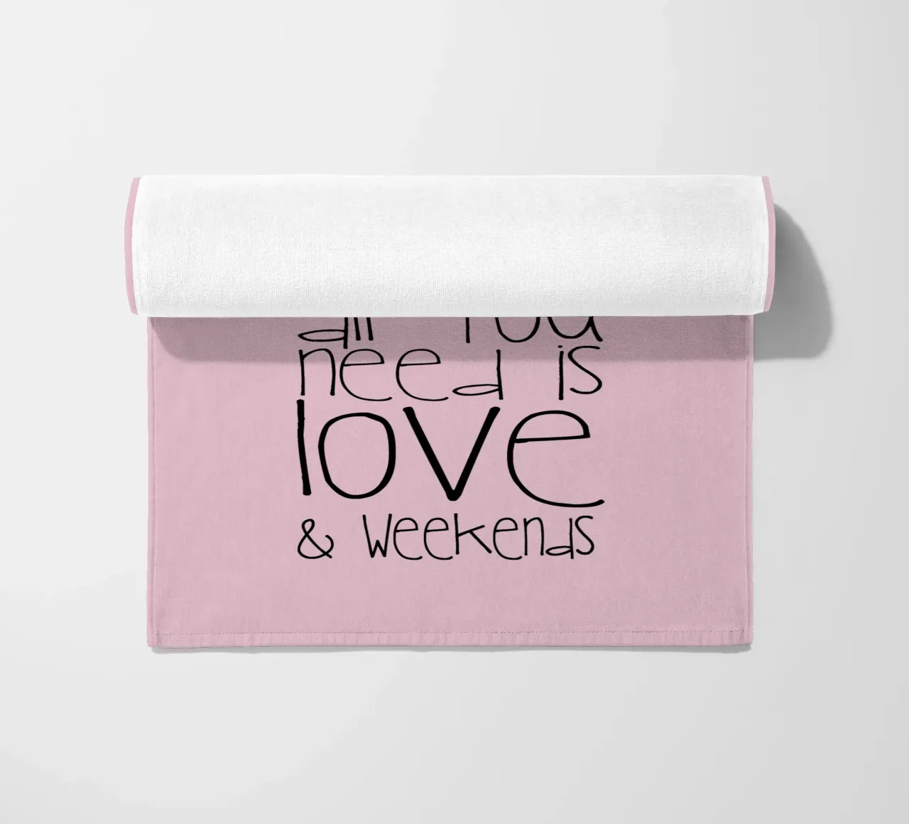 All You Need Is Love And Weekend telo mare da Monika Strigel