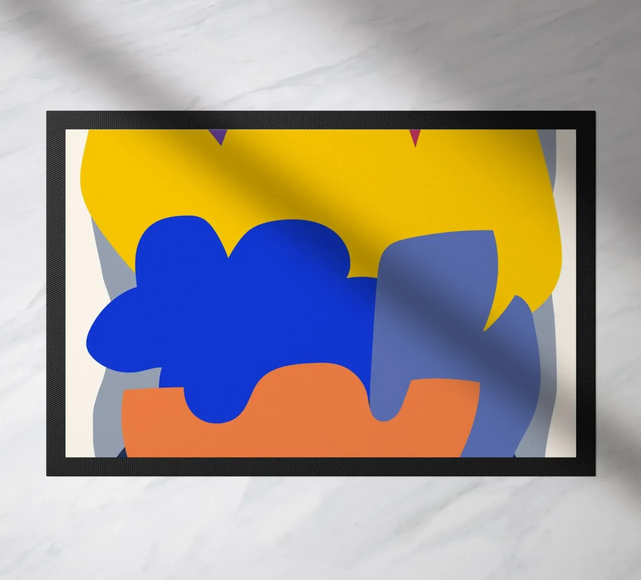 Abstract cutting doormat by RS LAB STUDIO