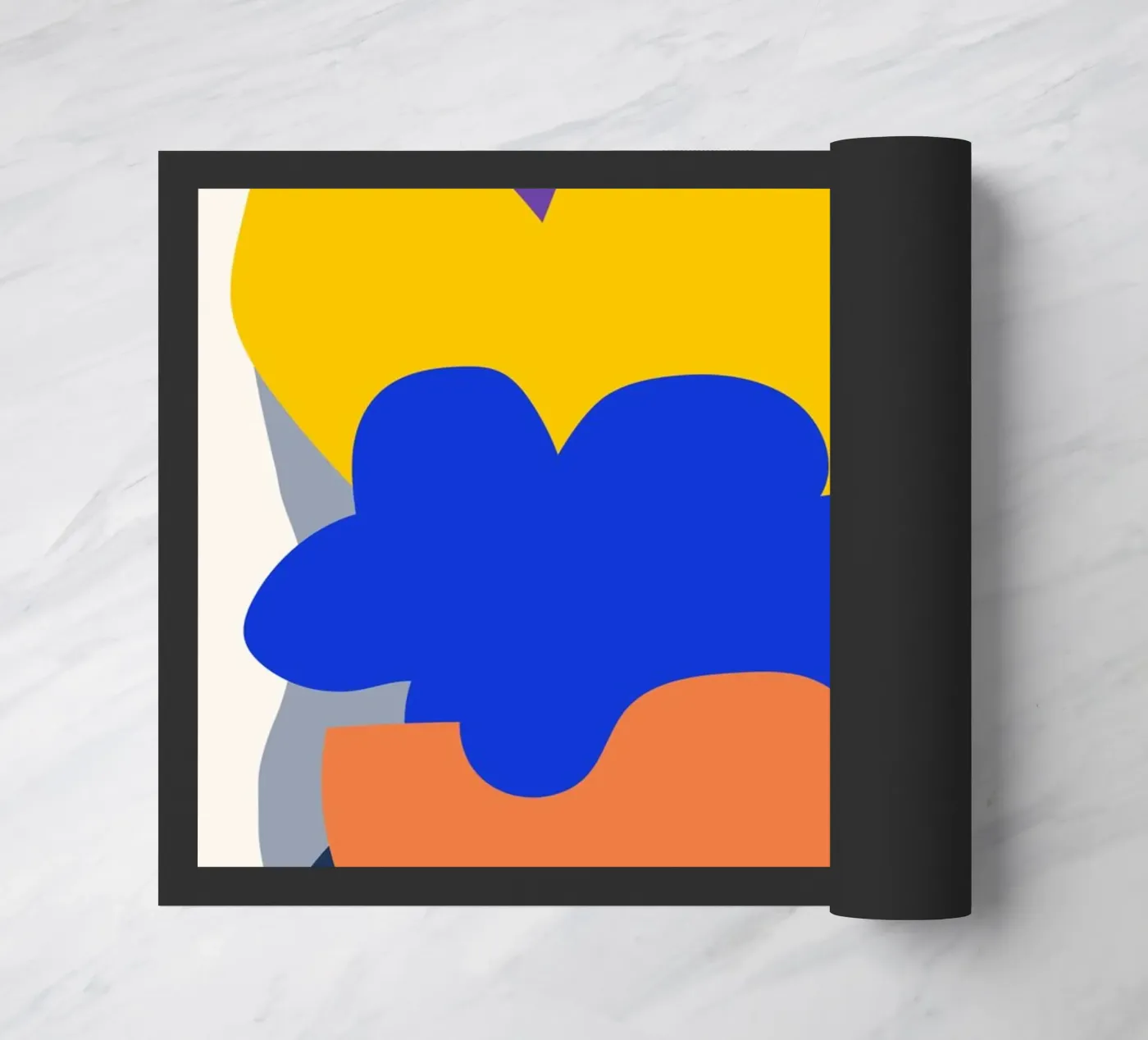 Abstract cutting doormat by RS LAB STUDIO