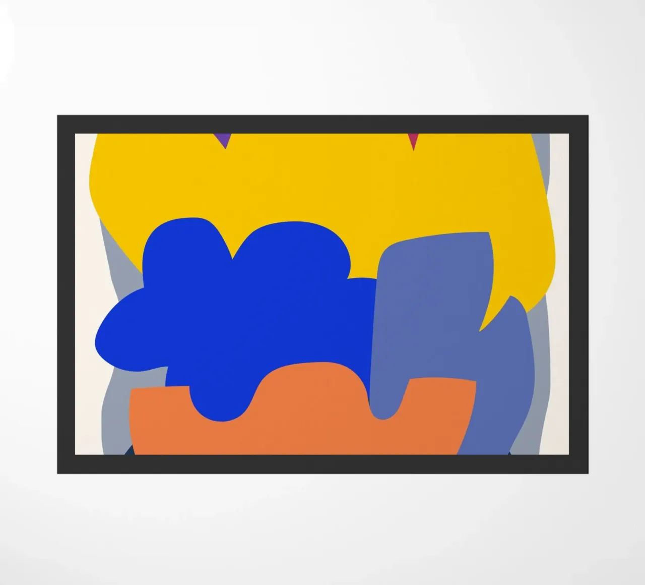 Abstract cutting doormat by RS LAB STUDIO