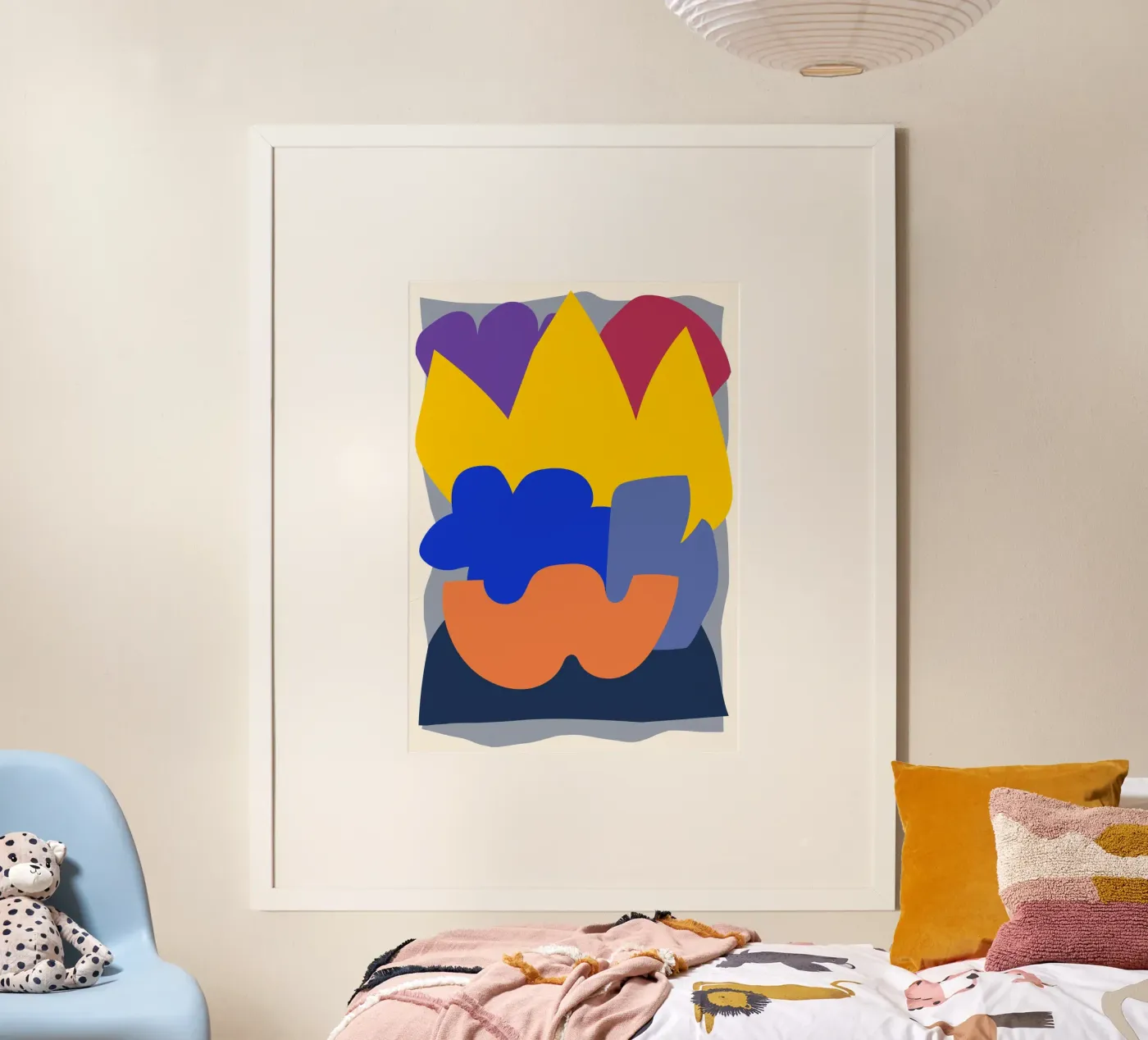 Abstract cutting poster by RS LAB STUDIO