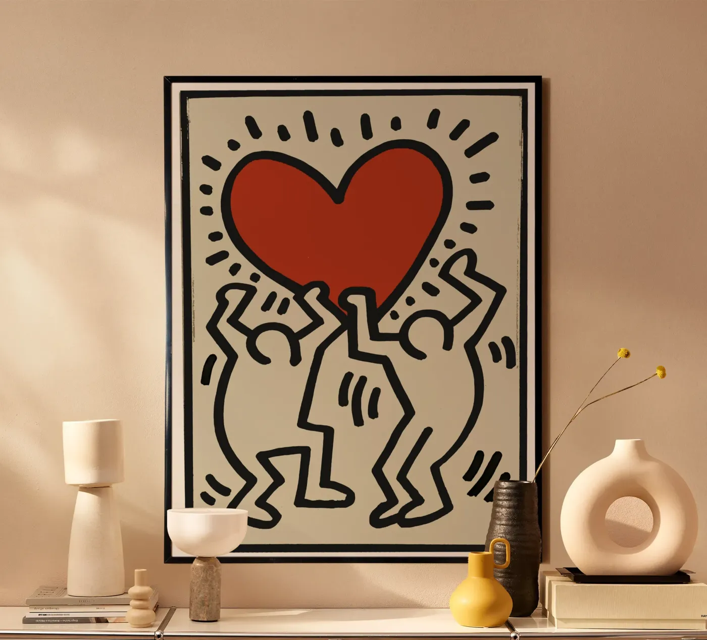 Keith Haring poster da The Underground Gallery