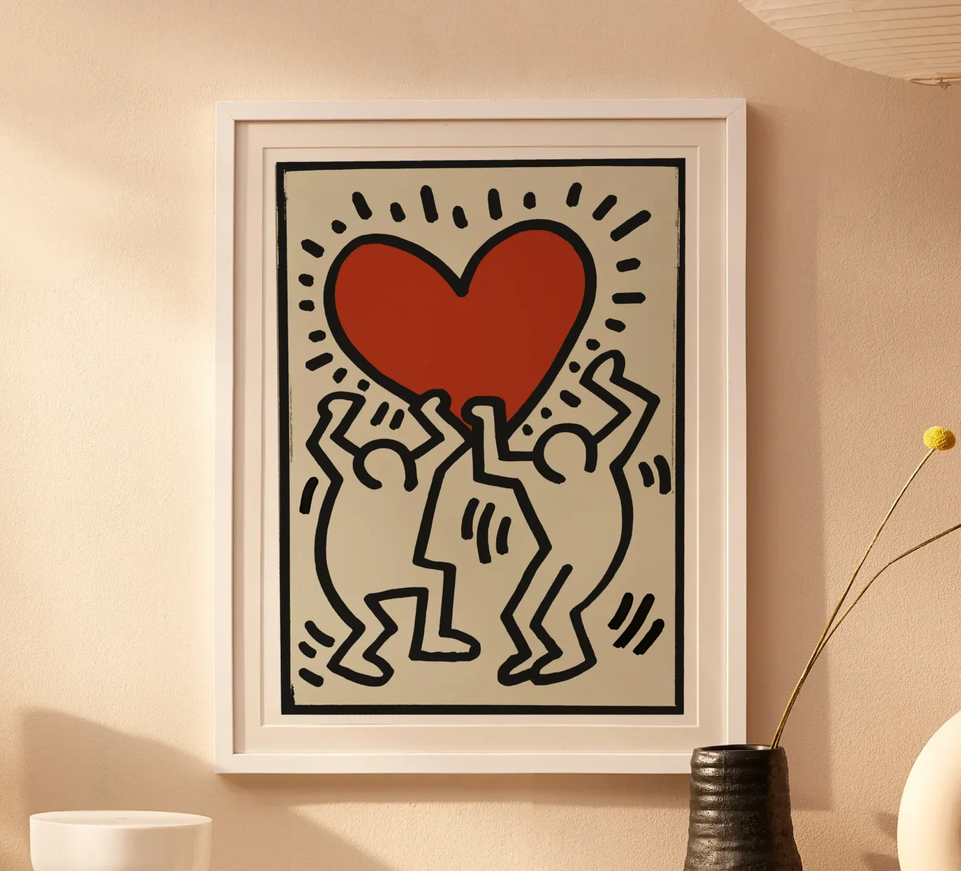 Keith Haring poster da The Underground Gallery