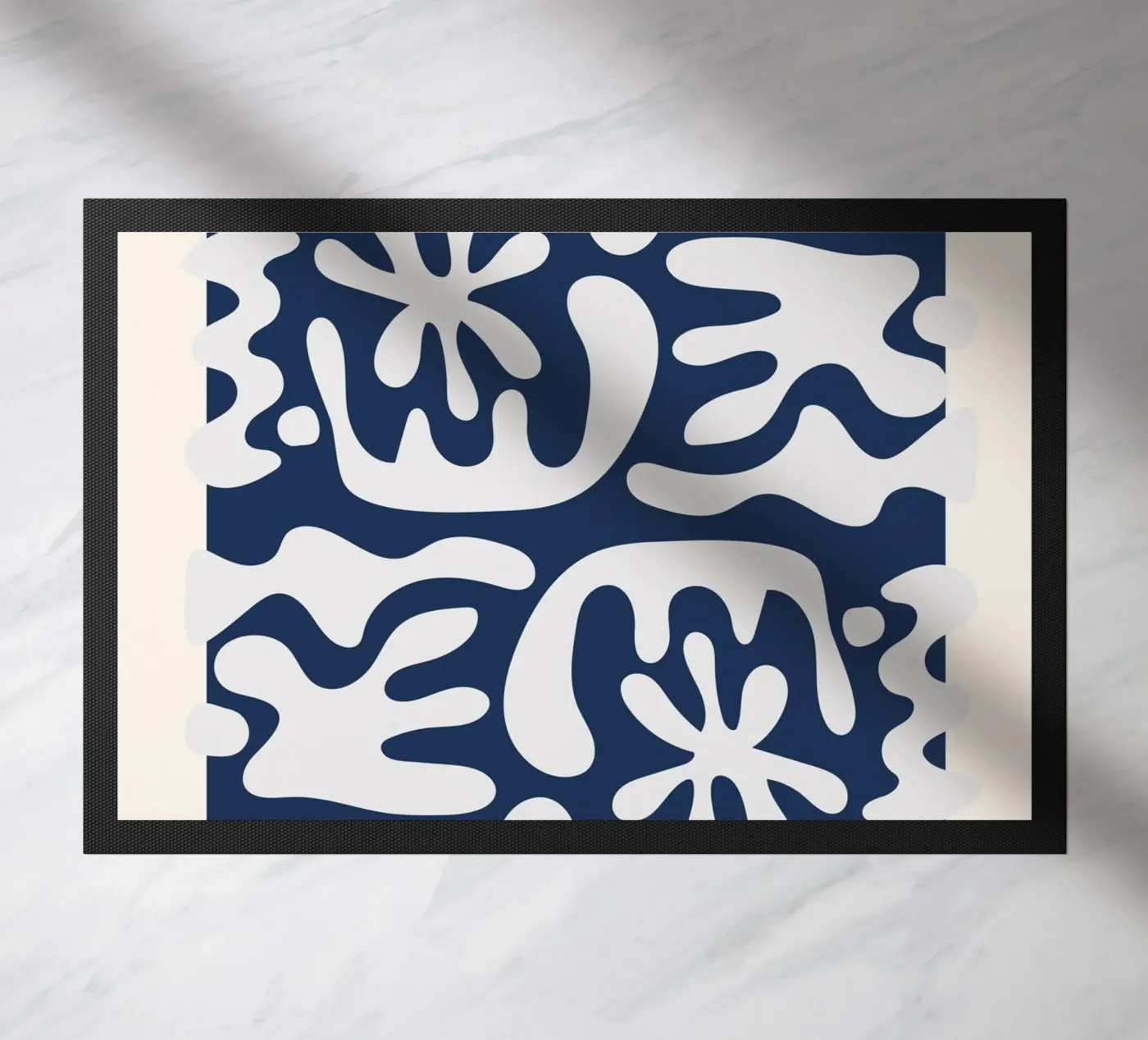 Abstract echoes doormat by RS LAB STUDIO