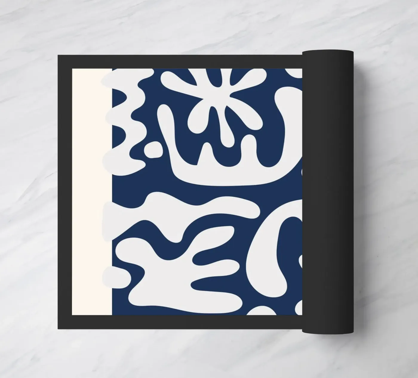 Abstract echoes doormat by RS LAB STUDIO