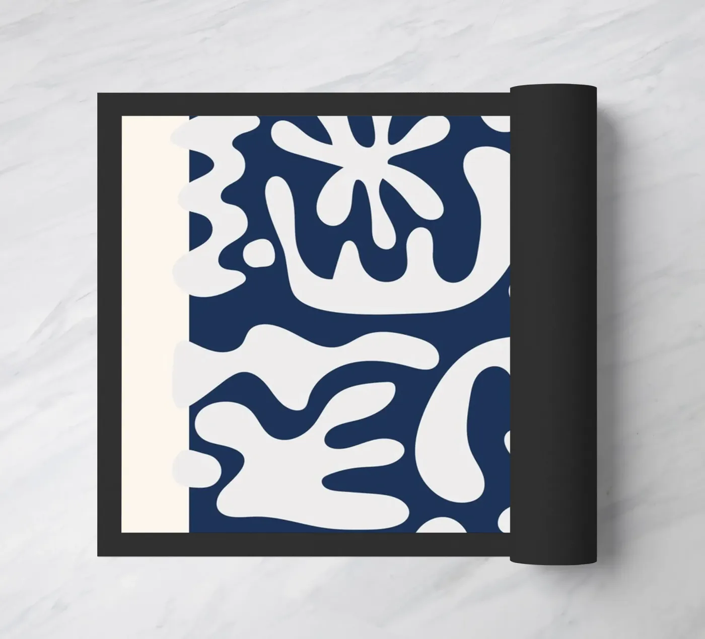 Abstract echoes deurmat van RS LAB STUDIO