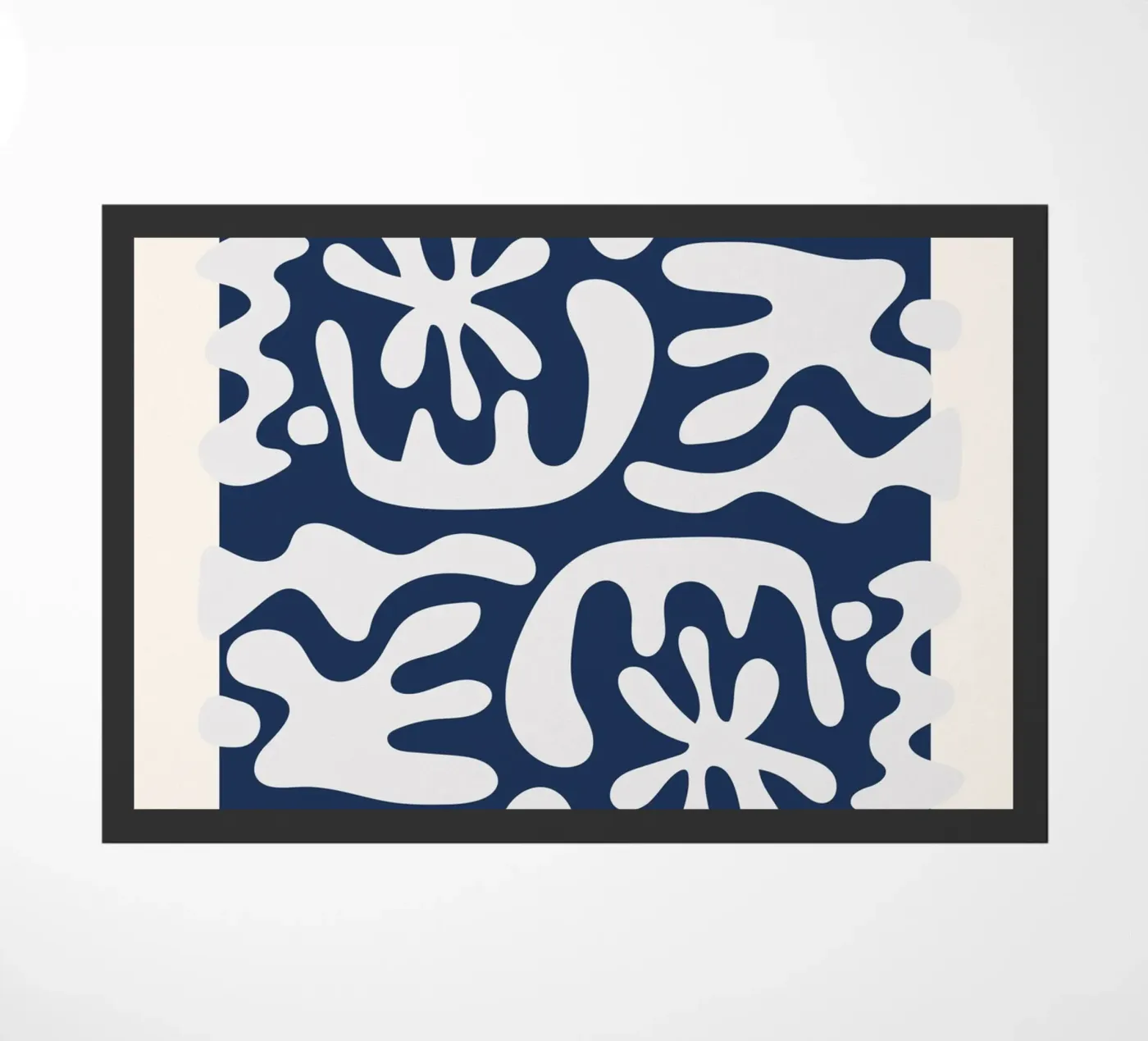 Abstract echoes deurmat van RS LAB STUDIO