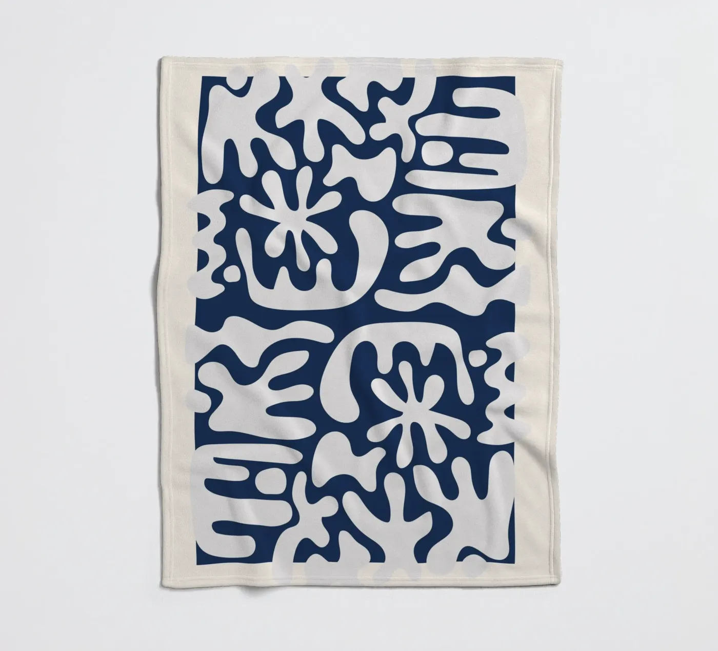 Abstracte echo's fleecedeken van RS LAB STUDIO