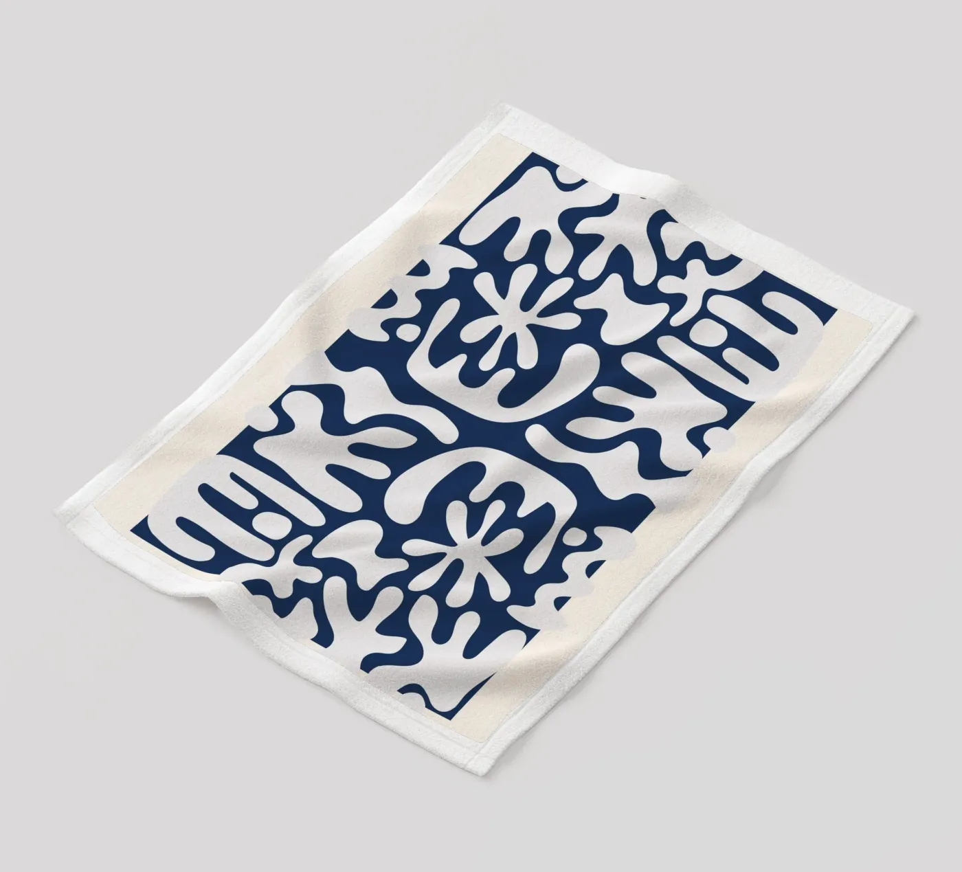 Abstracte echo's fleecedeken van RS LAB STUDIO