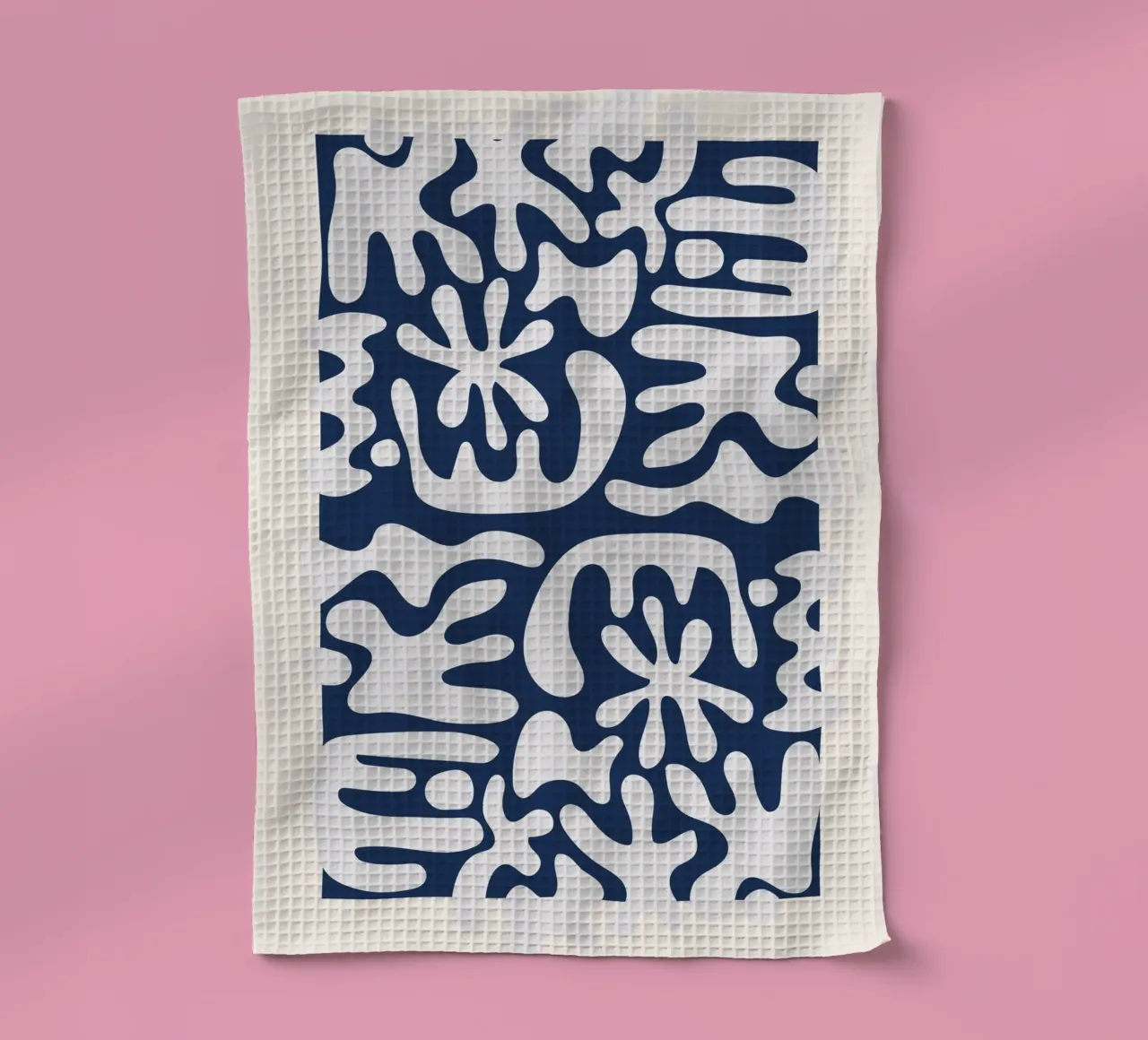 Abstract echoes tea towel by RS LAB STUDIO