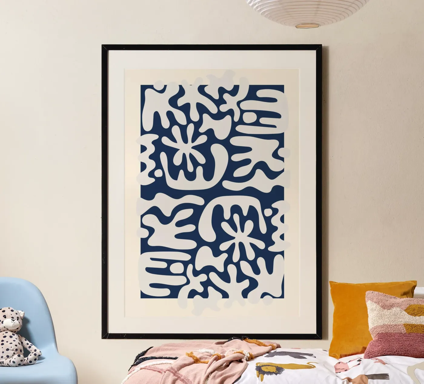 Abstract echoes poster by RS LAB STUDIO