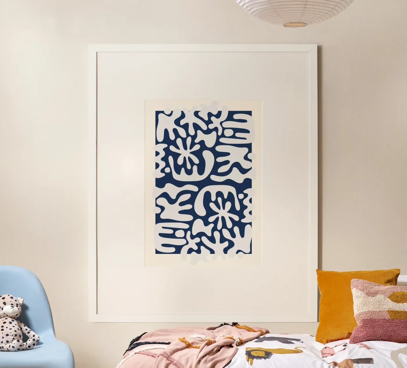Abstract echoes poster by RS LAB STUDIO