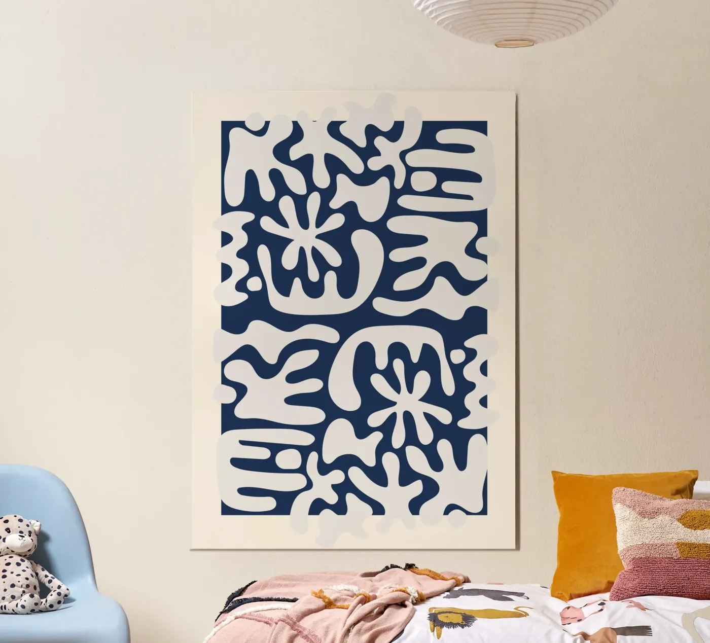 Abstract echoes poster by RS LAB STUDIO