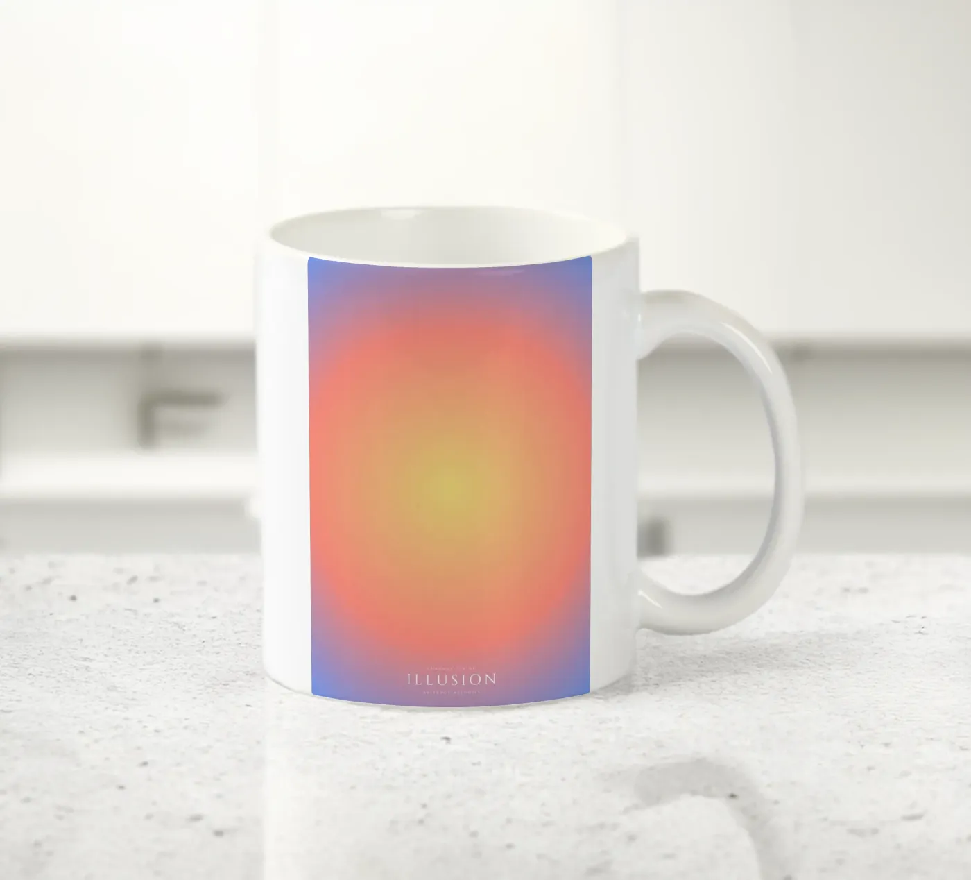 Illusion ceramic mug by RS LAB STUDIO