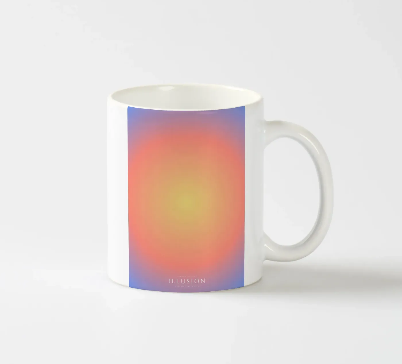 Illusion ceramic mug by RS LAB STUDIO
