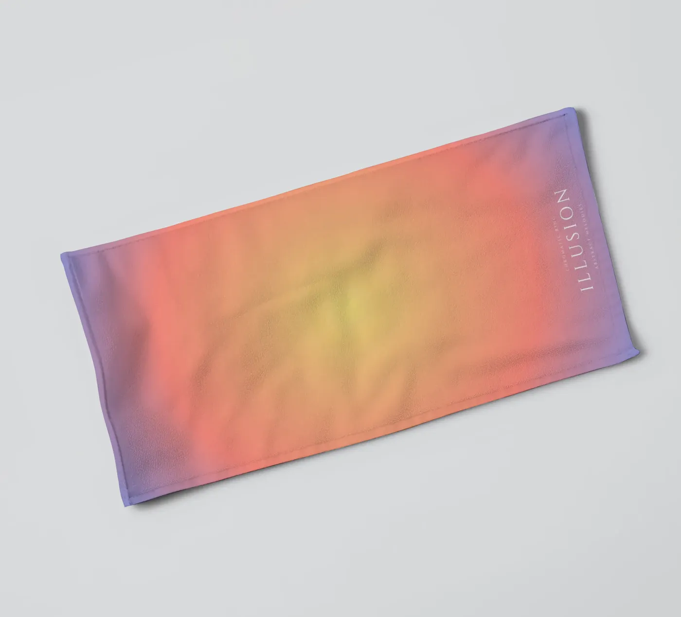 Illusion towel by RS LAB STUDIO