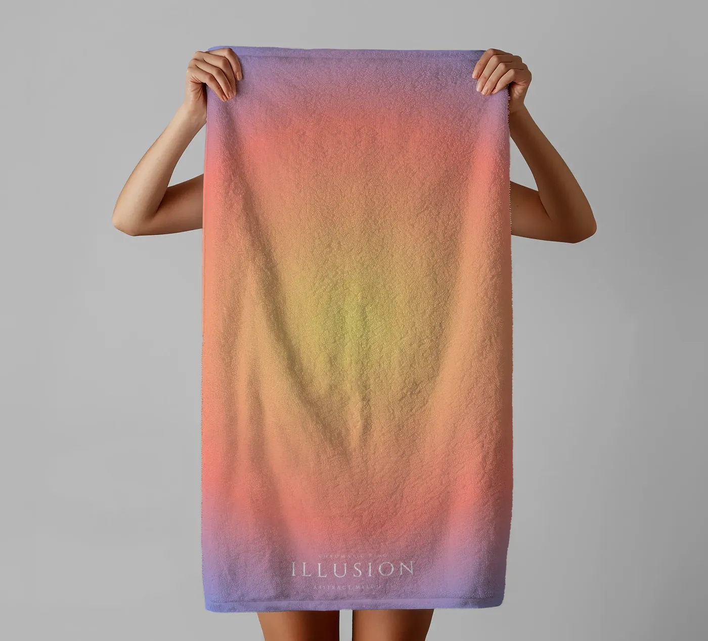 Illusion towel by RS LAB STUDIO