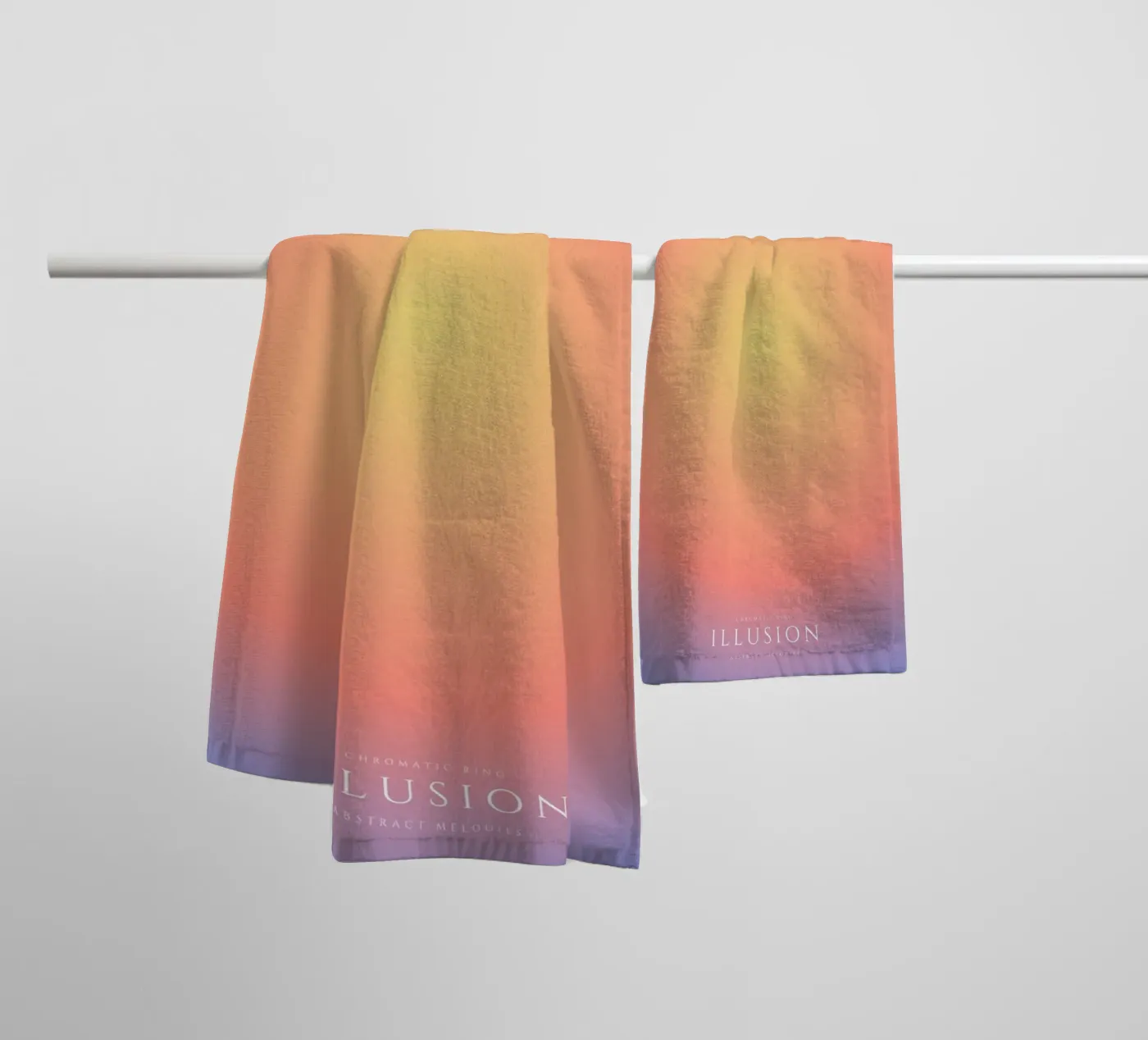 Illusion towel by RS LAB STUDIO