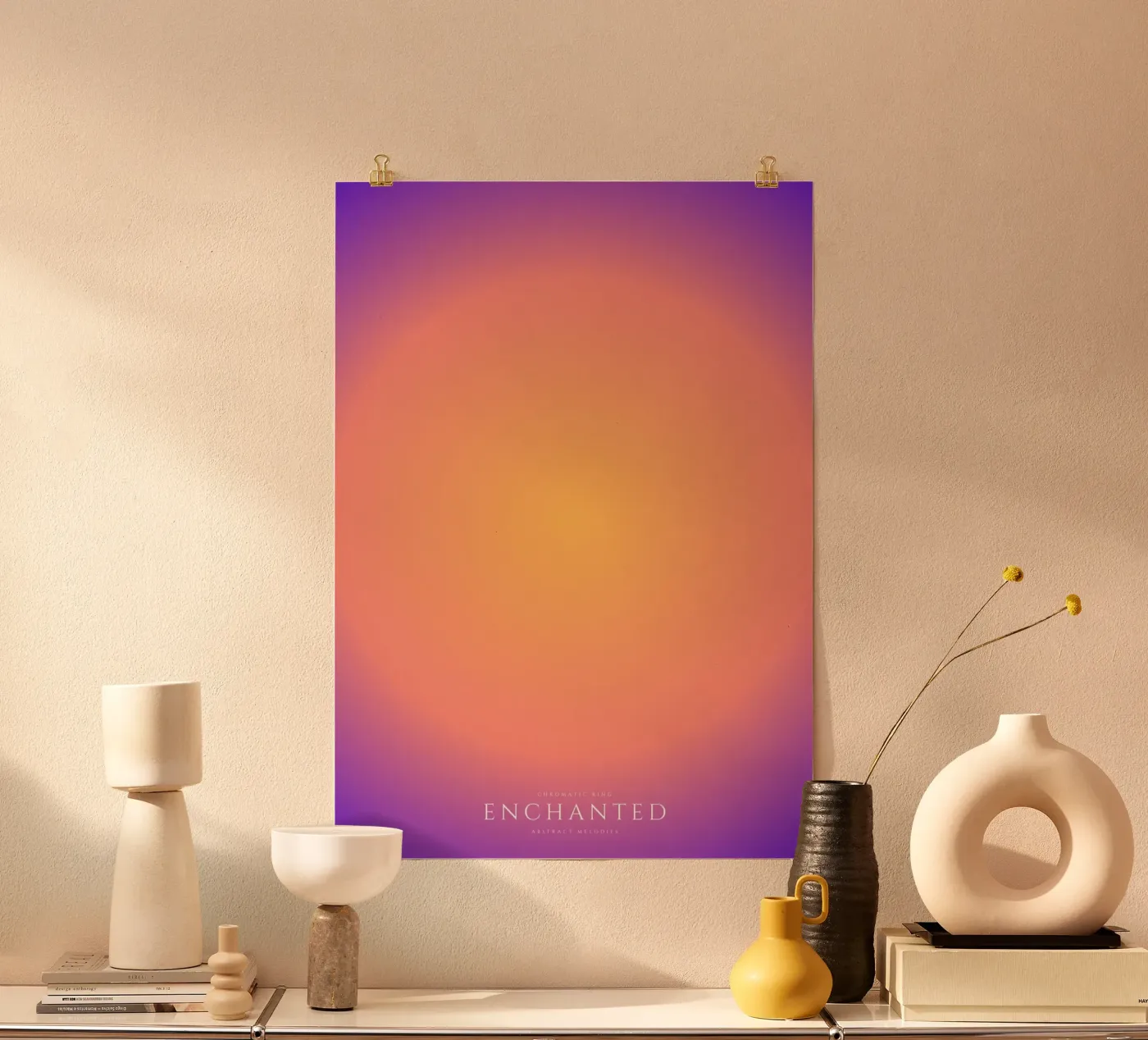 Enchanted Poster von RS LAB STUDIO