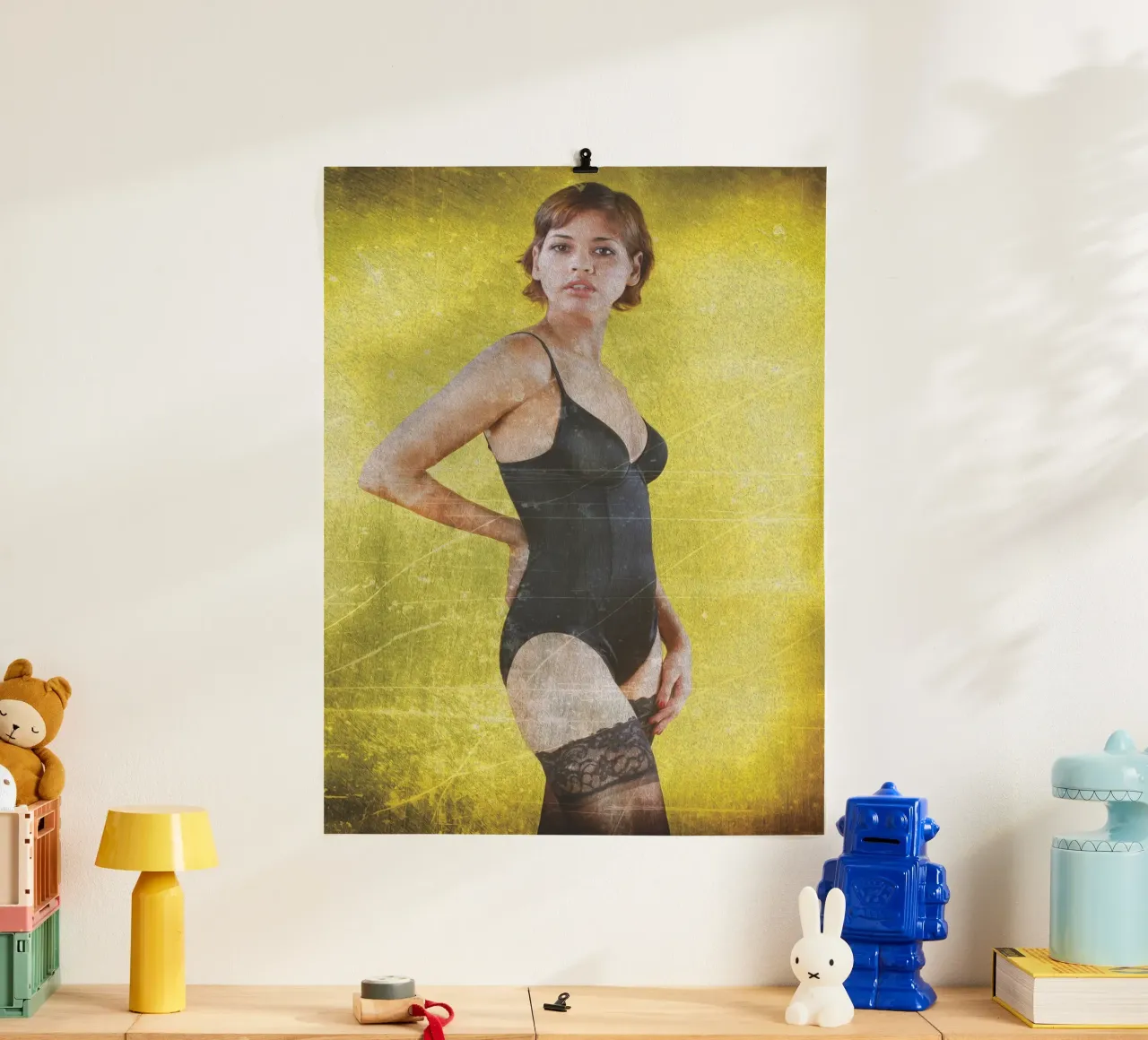 Alena in black hahnemühle by Dave Hare Photography