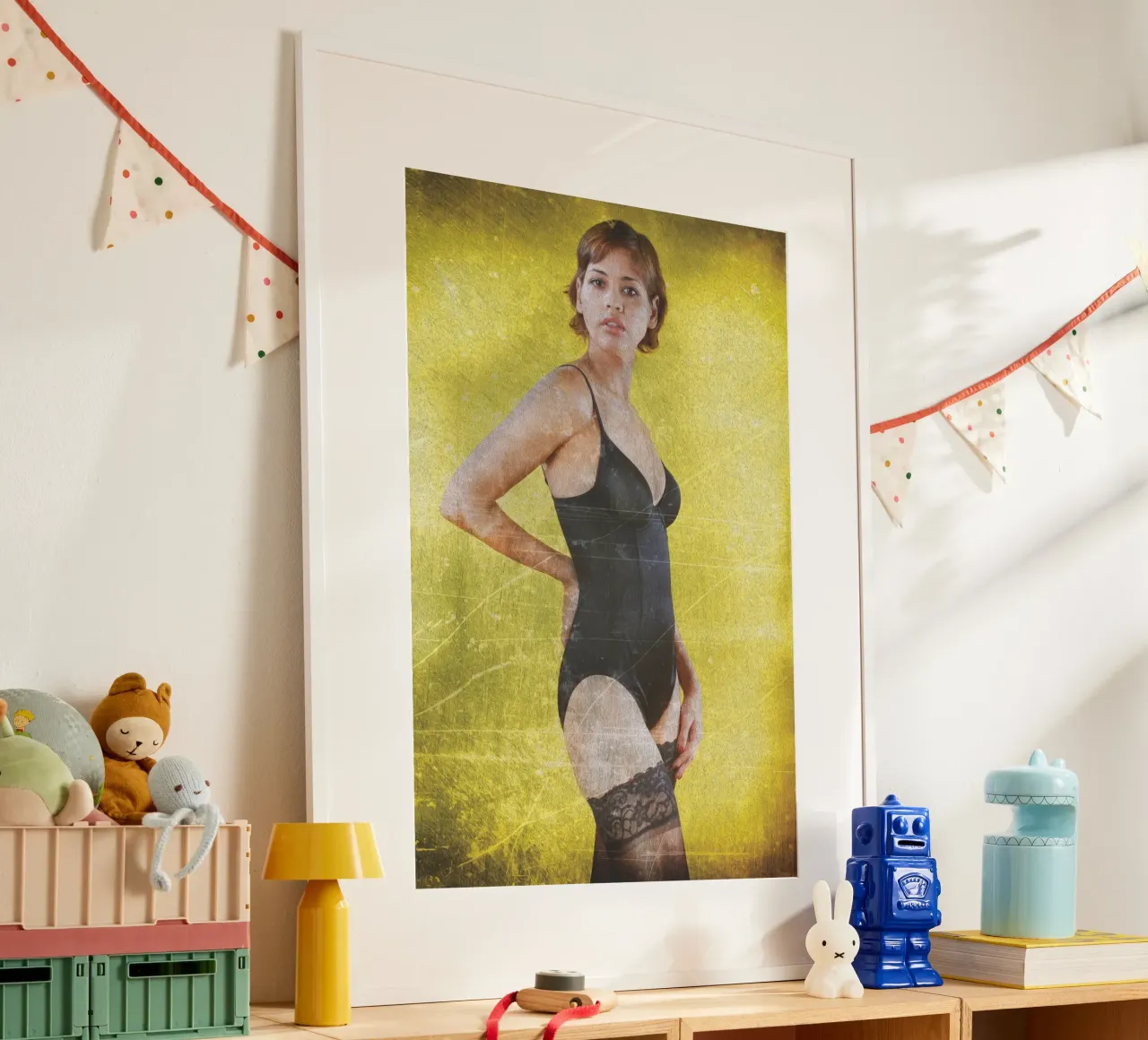 Alena in black hahnemühle by Dave Hare Photography