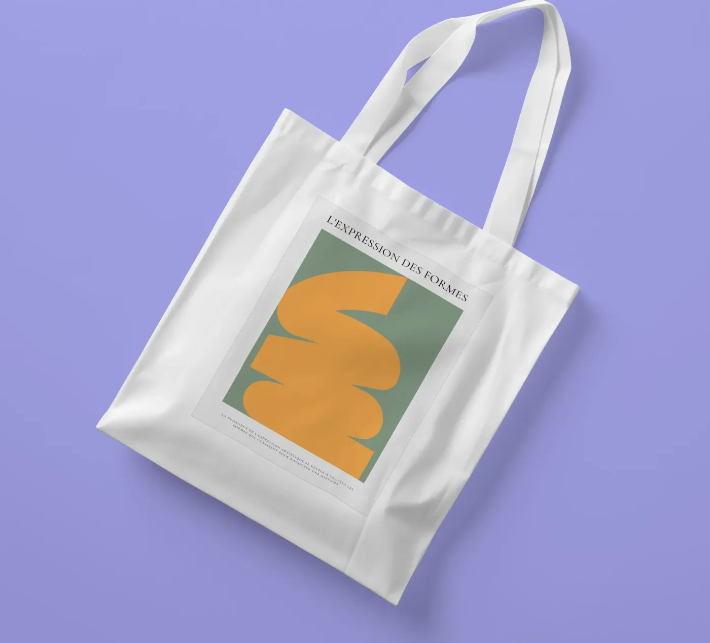 Evocation abstraite tote bag de RS LAB STUDIO