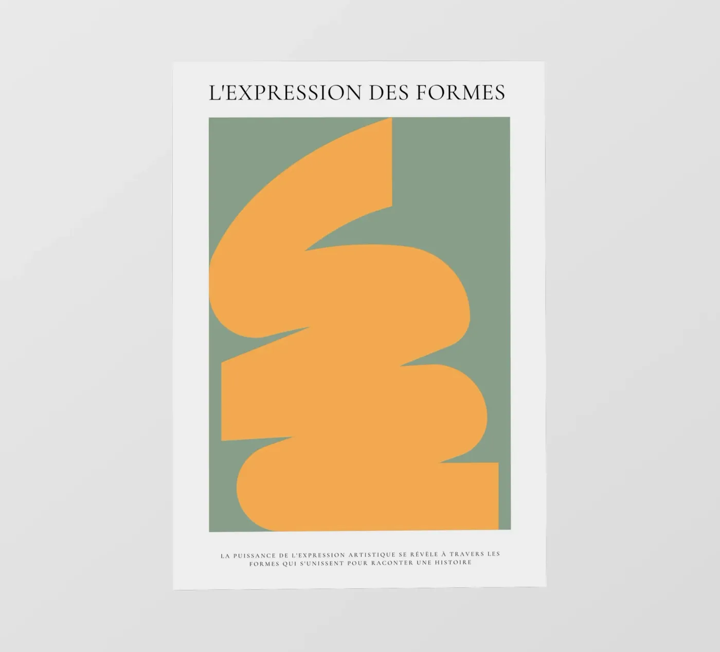 Evocation abstraite Backlit Folie von RS LAB STUDIO