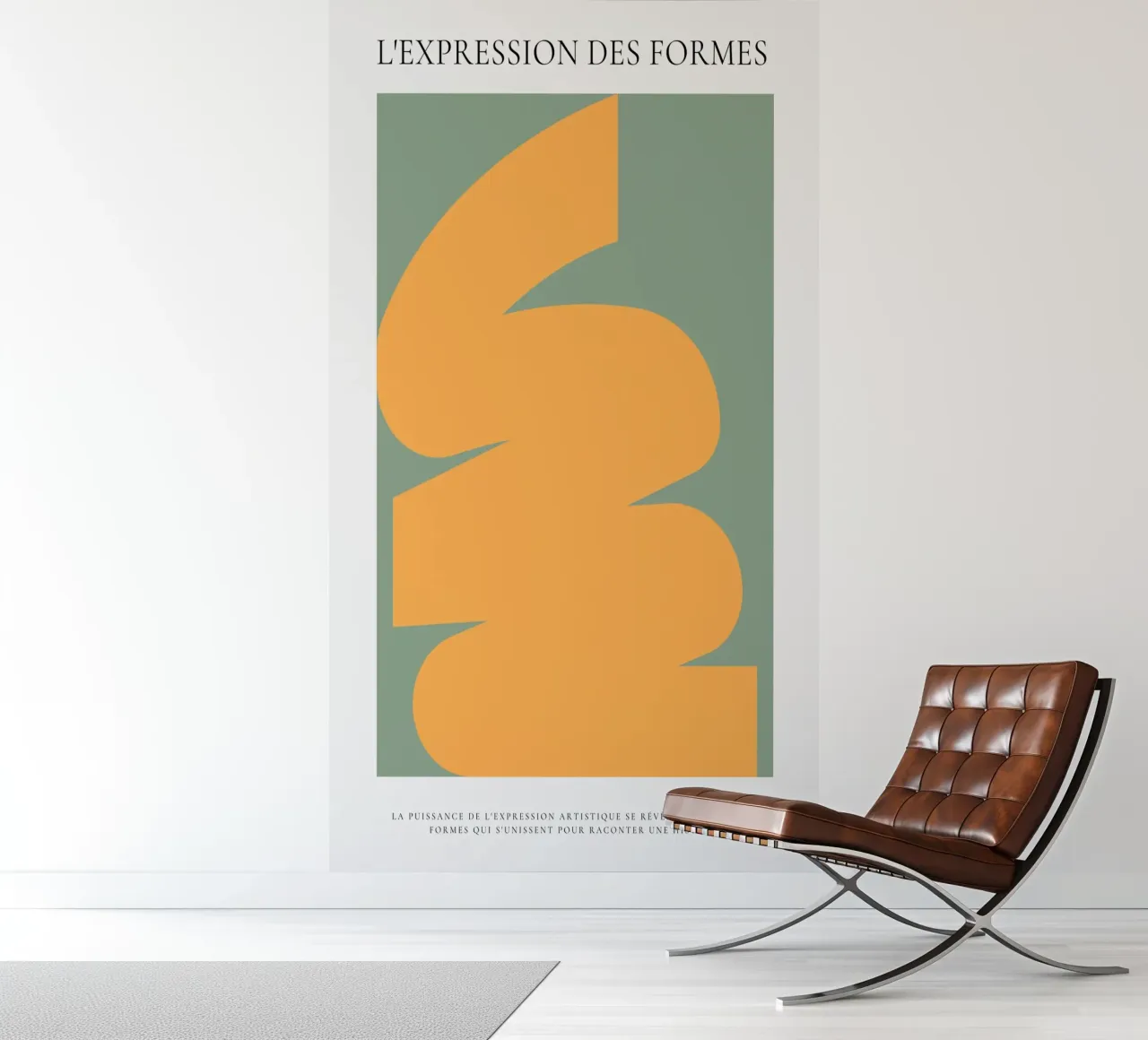 Evocation abstraite fotobehang van RS LAB STUDIO