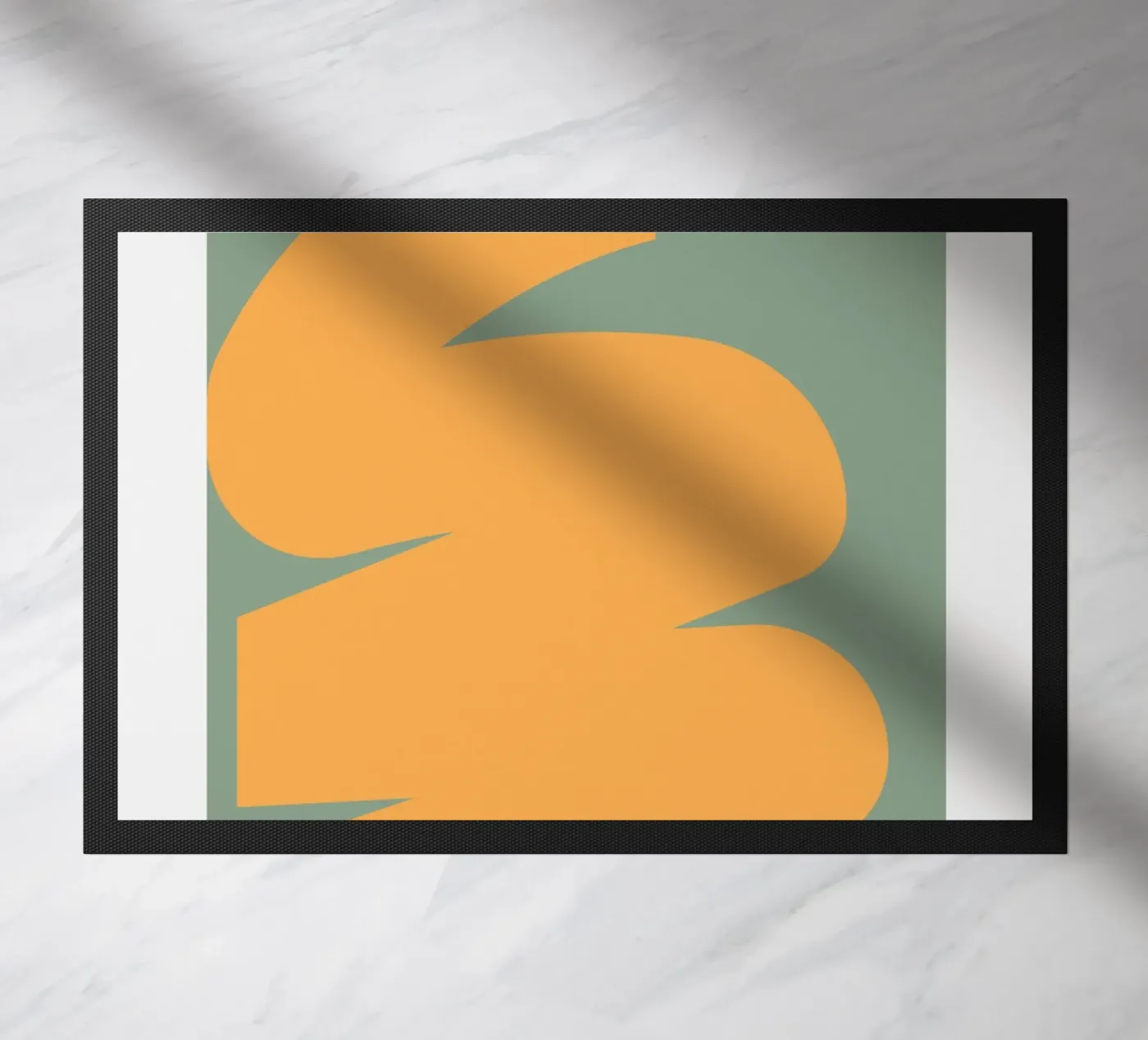 Evocation abstraite doormat by RS LAB STUDIO