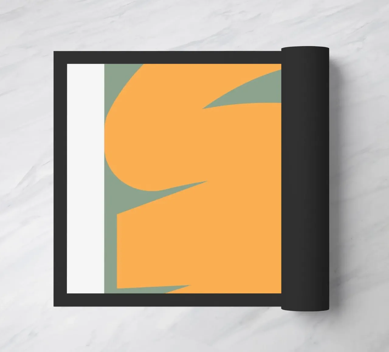 Evocation abstraite doormat by RS LAB STUDIO