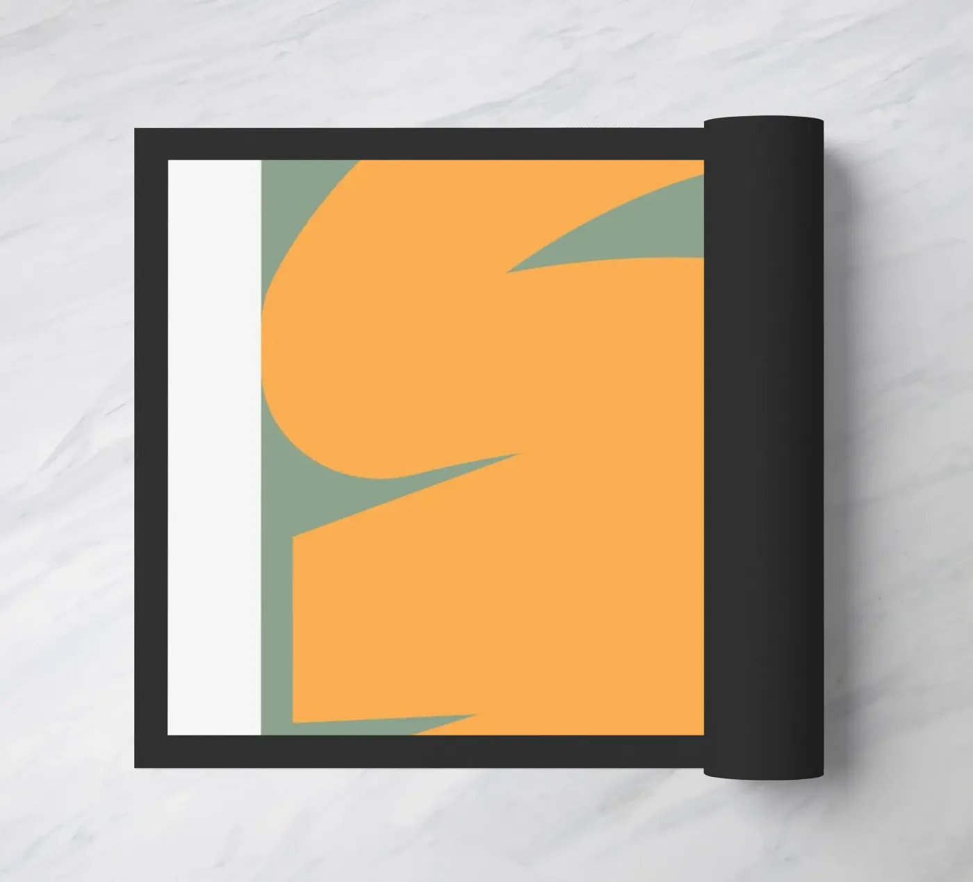 Evocation abstraite doormat by RS LAB STUDIO