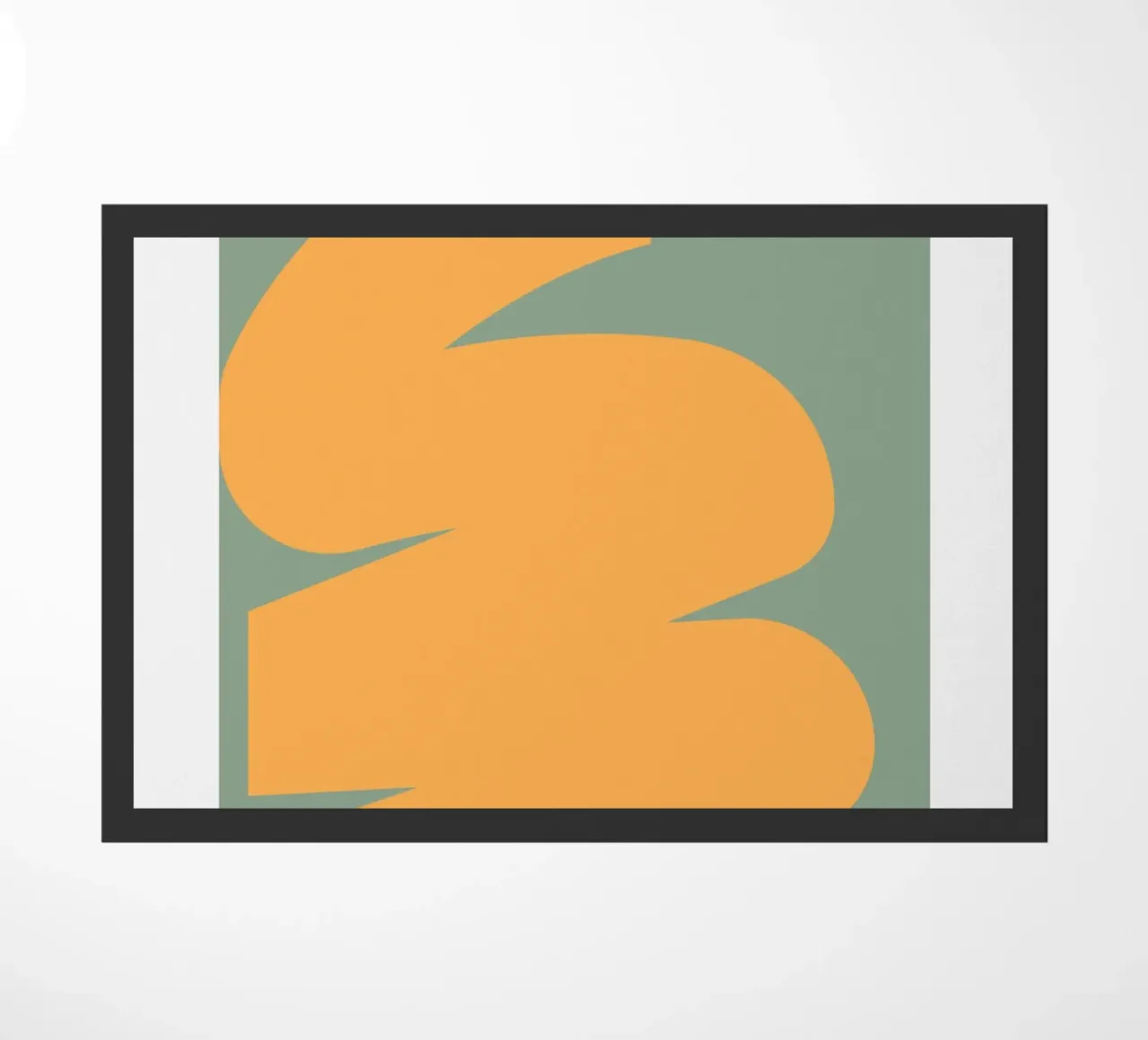 Evocation abstraite doormat by RS LAB STUDIO