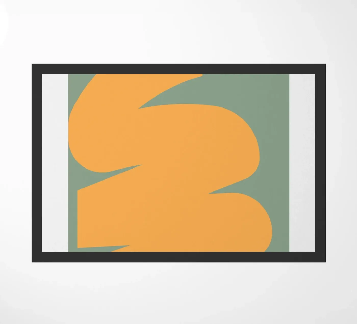 Evocation abstraite doormat by RS LAB STUDIO