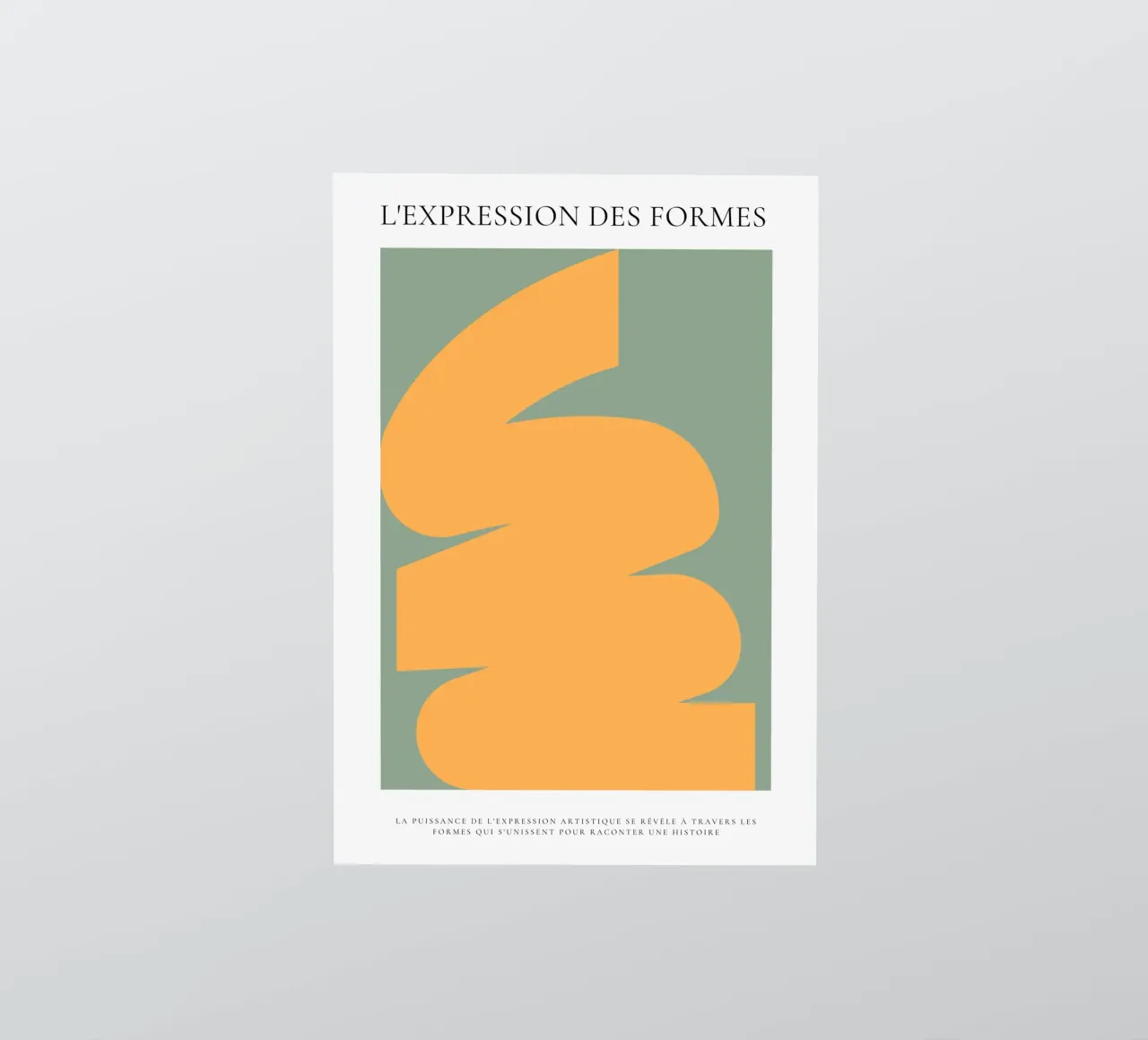 Evocation abstraite sticker van RS LAB STUDIO