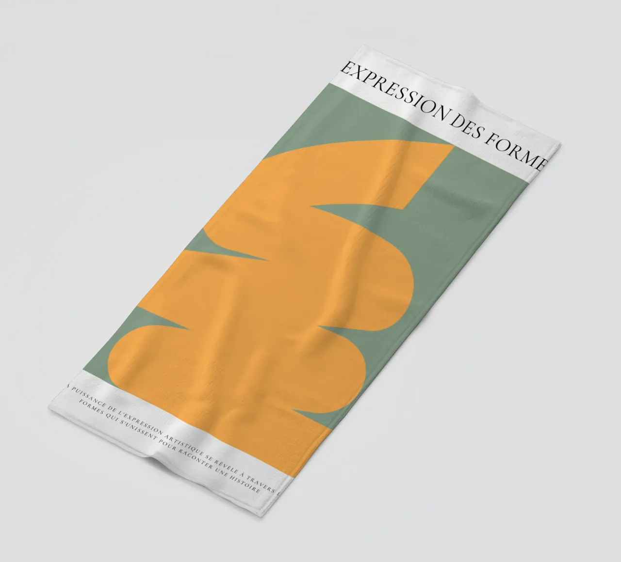 Evocation abstraite beach towel by RS LAB STUDIO