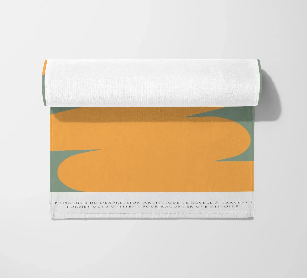 Evocation abstraite beach towel by RS LAB STUDIO