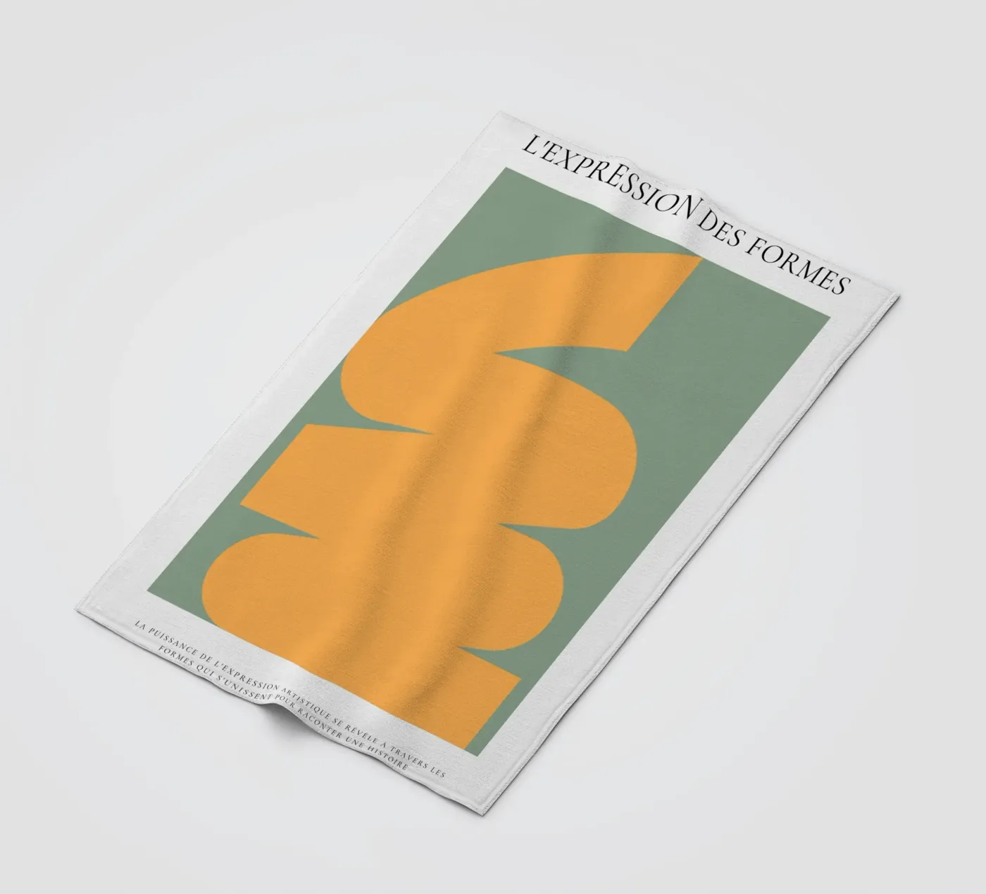 Evocation abstraite Fleecedecke von RS LAB STUDIO