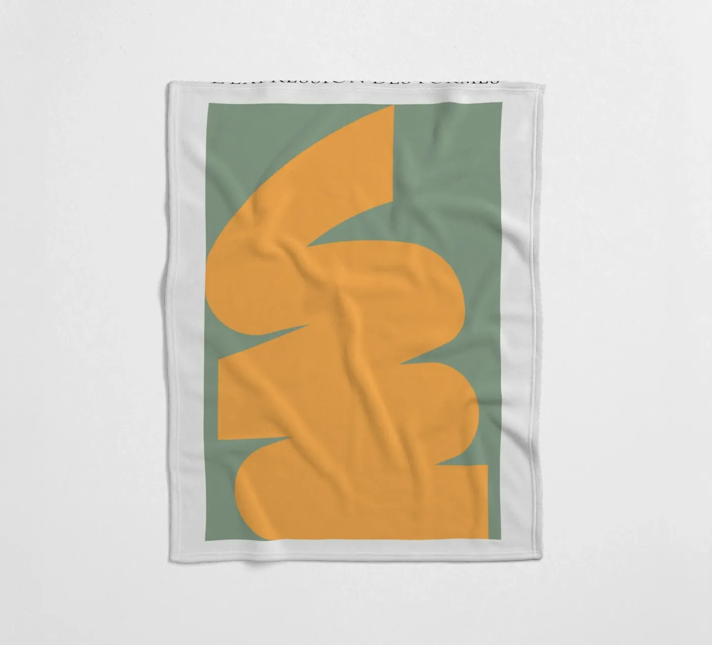 Evocation abstraite Fleecedecke von RS LAB STUDIO