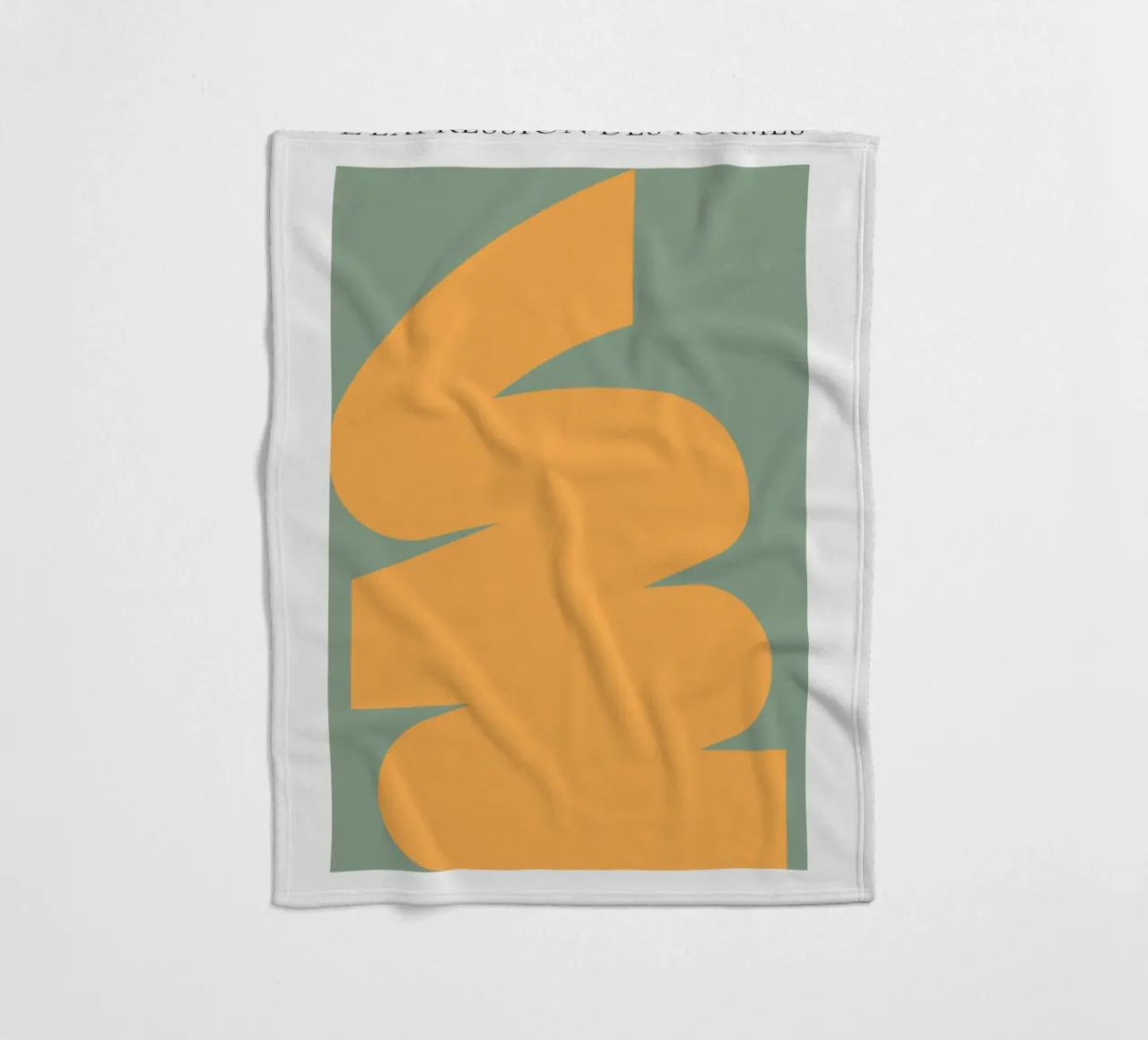 Evocation abstraite Fleecedecke von RS LAB STUDIO