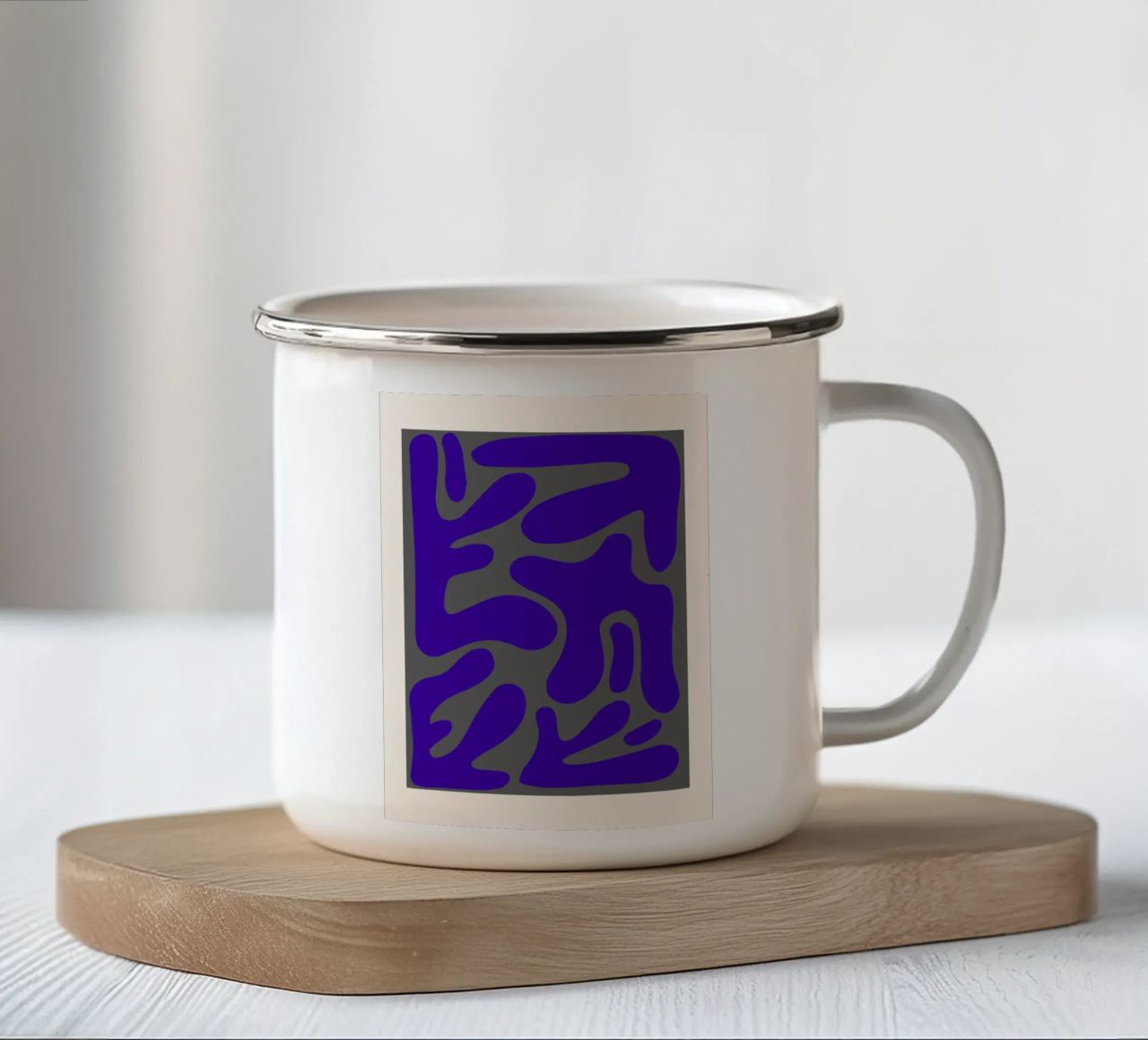 Forme rivisitate tazza in smalto da RS LAB STUDIO