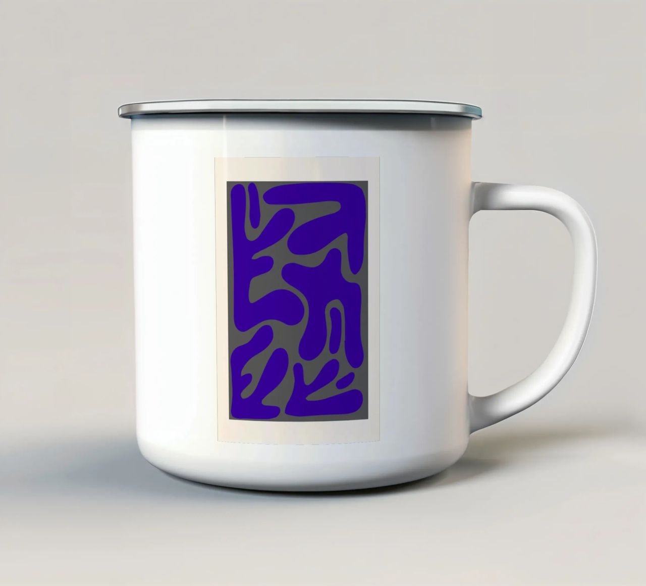 Forme rivisitate tazza in smalto da RS LAB STUDIO