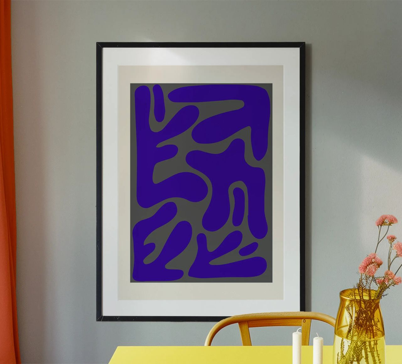 Vormen opnieuw bekeken poster van RS LAB STUDIO